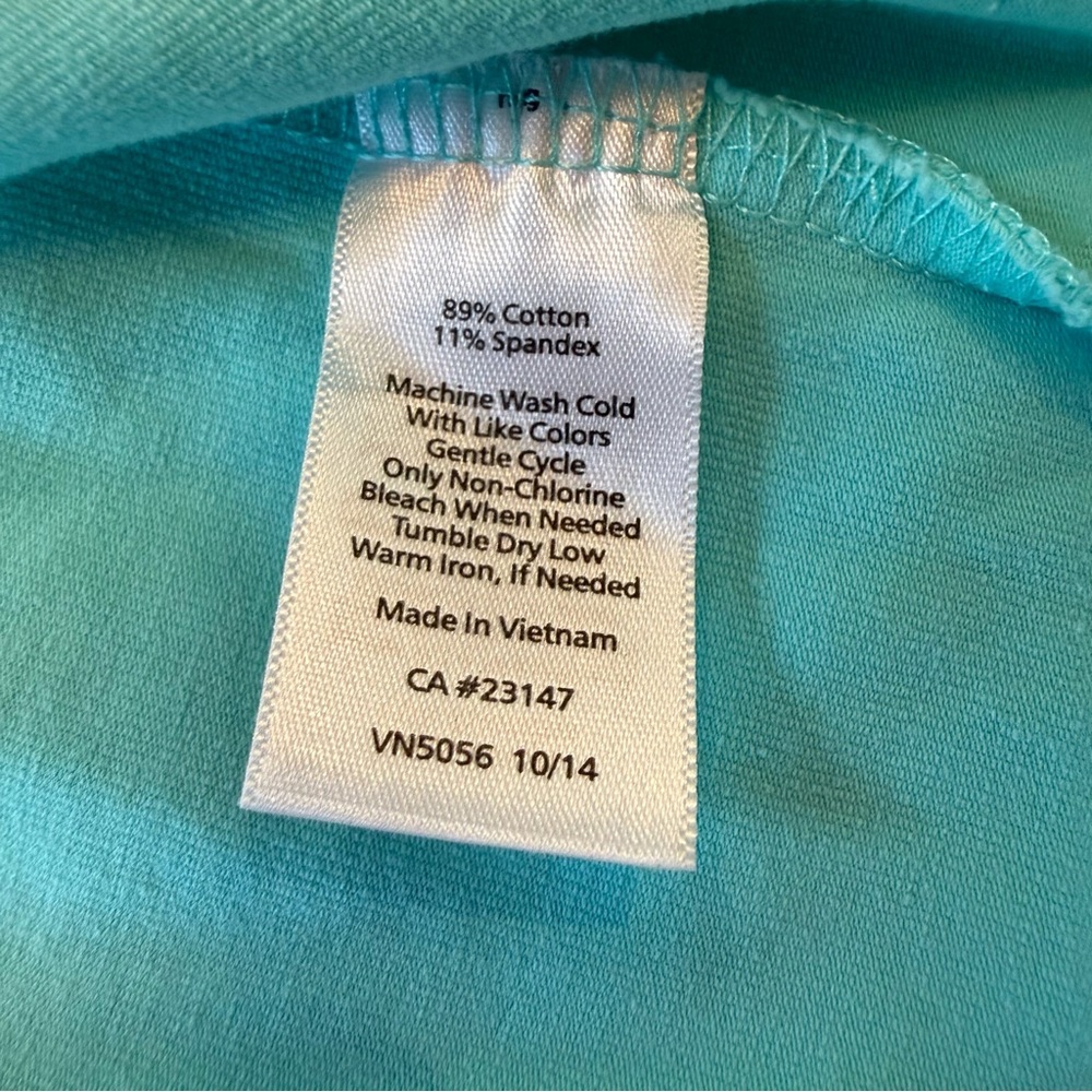 Talbots Teal / Aqua Performance Jacket - image 6